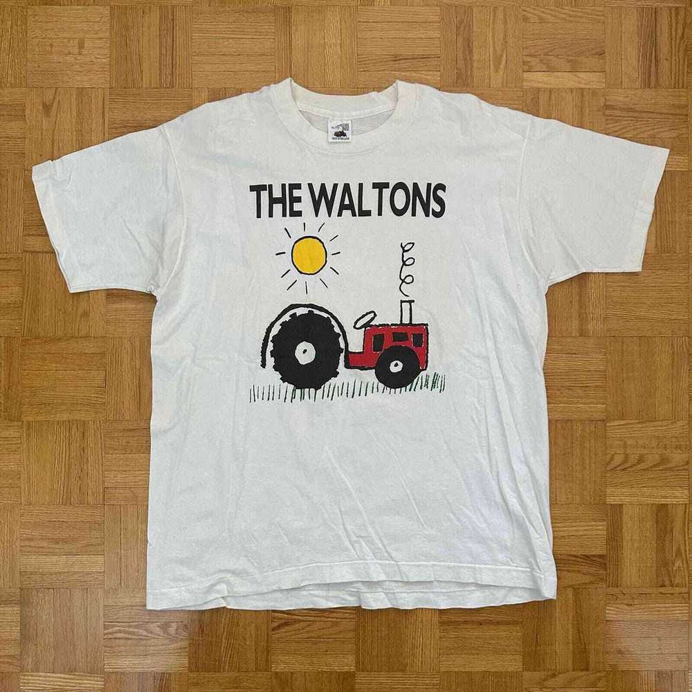 Vintage 90s The Waltons Like My Tractor shirt Size XL - Picture 1 of 5